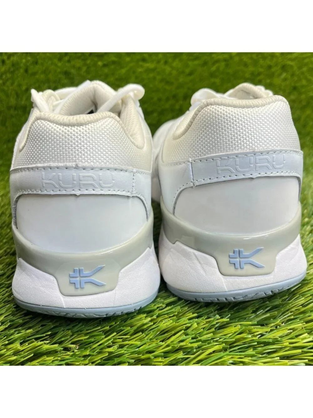 Kuru Kinetic 2 Womens Size 8.5 White Athletic Running Leather Shoes Sneakers